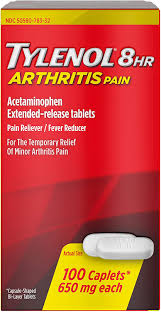 Arthritis is a general term for a group of painful conditions that involve inflammation and stiffness of the joints. Amazon Com Tylenol 8 Hour Arthritis Pain Relief Extended Release Tablets 650 Mg Acetaminophen Joint Pain Reliever Fever Reducer Medicine Oral Caplets For Arthritis Joint Pain 100 Ct Pack Of 4