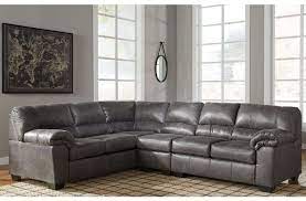 Bladen Slate Laf Sectional Faux Leather Sectional Furniture Sectional Sofa