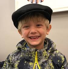 Donald Trump Jr posts image of son after he broke his leg