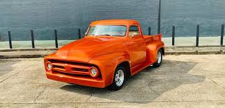 Image result for Orange 1953 Truck