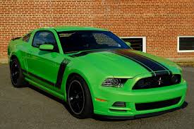 for sale 2013 ford mustang boss 302 gotta have it green 5 0l road runner v8 6 speed 1500 miles stangbangers 2013 ford mustang boss 302 gotta have