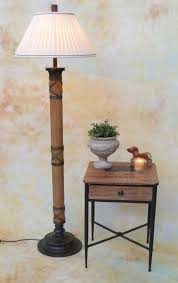 Stehlampe Lampe Stehleuchte Stoffschirm Bambus Asien Asiatika Meditation Pq017 A Stehlampe Bambus Lampe