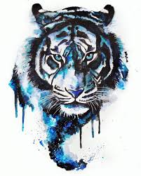 Culturenlifestyle The Animal Kingdom In Focus Brilliant Paintings By Kathrin Vienna Austrian Artist Kath Watercolor Tiger Tiger Tattoo Design Tiger Tattoo