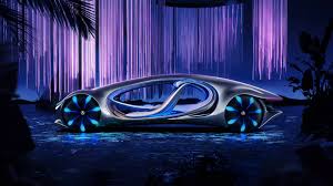 Mercedes Benz Has Revealed Its Take On The Vehicle As A Living Creature With The Vision Avtr Concept Which Takes Desig In 2020 Concept Cars Futuristic Cars Mercedes