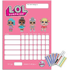 L O L Surprise Doll Reward Chart