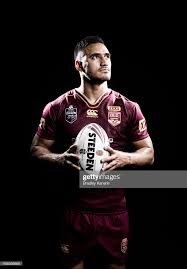 Valentine Holmes Poses For A Photo During A Queensland Maroons State Brisbane Broncos Queensland Rugby League