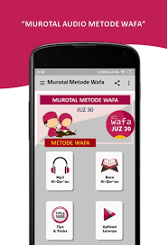 Murottal Metode Wafa Juz 30 For Android Apk Download