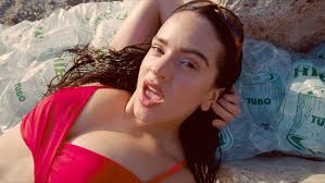 Rosalía Is a Free Beach Baby in the Video for Despechá
