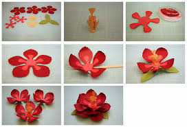 Bits Of Paper 3d Cornflower Hibiscus And Aster Paper Flowers Paper Flowers Diy Paper Flower Tutorial Paper Flowers Craft