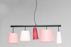 Hängeleuchte Parecchi Rosa Bh 100x30 Cm