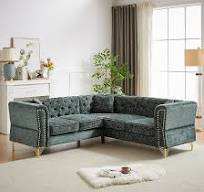 Amazon.com: Sofá modular Chesterfield simétrico en forma de ...