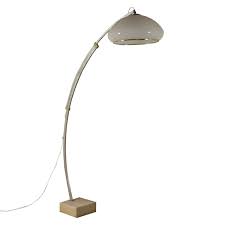 60er 70er Lampe Aluminium Marmor Italien 60er 70er Jahre