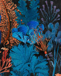 Coral Reef Ultramarine Wallpaper Mindthegap 4interior