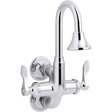 It was a little bit difficult to install, but the quality is good. Kohler K 730t70 4ajr Sr Vibrant Bright Nickel Triton Bowe Cannock 1 2 Gpm Wall Mounted Double Hole Bathroom Faucet Less Drain Assembly Faucetdirect Com