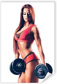 Amazon.de: Postereck - 0818 - Sexy Frau, Training Hanteln Sport Erotik  Fitness - Erotisch Sexy Nackt Wandposter Fotoposter Bilder Wandbild  Wandbilder - Poster - 3:2-91,0 cm x 61,0 cm