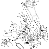 How to change the drive belt of the rear wheel. 1
