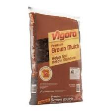 Vigoro 2 Cu Ft Bagged Brown Mulch 52050196 Brown Mulch Bags Of Mulch Mulch