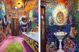 An effective bath panel idea to conceal the surround is to incorporate it into your tiling scheme. 15 Lively Multi Colored Bathroom Designs Home Design Lover