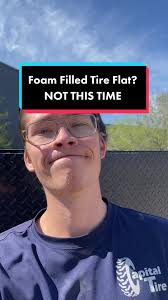 Did I say foam filled tire enough times? Good, it's important. #tired...