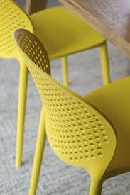 Dot Sun Yellow Dining Chair Yellow Dining Chairs Yellow Outdoor Chair Blue Chairs Living Room