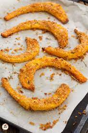 Zucca Al Forno Gratinata Contorno Veloce Saporito Con Panatura Croccante Ricette Zucca Al Forno Ricette Di Cucina