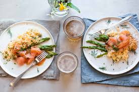 Get scrambled eggs with smoked salmon recipe from food network. Scrambled Eggs With Smoked Salmon And Asparagus