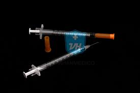 Insulin Syringe, 1 Ml, 1 Cc 100 Units Stock Photo - Alamy