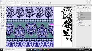 Computer textile group on mainkeys. Textile Design Color Separation Border Part 1 By Vikas Kumar