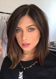 Short Straight Hair Style Straight Brunette Hair Haircuts Straight Hair Straight Hairstyles