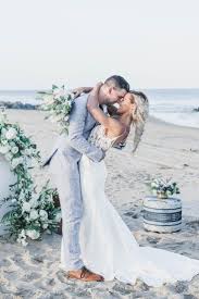 Two Great Ways To Celebrate Your Beachfront Wedding Beach Wedding Inspiration Beachfront Weddings Ceremony Inspiration