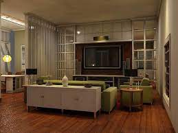 Denah rumah minimalis terdiri dari bagian interior yang ringkas dan biaya pembangungan yang murah✅. Desain Interior Ruang Keluarga Rumah Minimalis Karya Mulia Interior