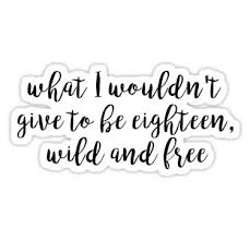 Sixteen By Thomas Rhett Sticker By Annacush Country Music Quotes Thomas Rhett Lyrics Instagram Caption Lyrics