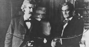 These books are produced and published by the tesla memorial society of new york. The Electricity Between Mark Twain And Nikola Tesla