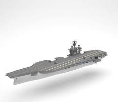 Uss Aircraft Carrier 3d Model Max Obj Mtl Fbx Tga Ms 2 Aircraft Carrier 3d Model Water Crafts