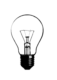 Coloring Page Light Bulb Img 10244 Lightbulb Tattoo Light Bulb Art