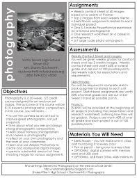 Photography Syllabus Digital Photography Lessons Photography Classroom Homeschool Photography