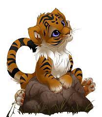 Cute Cartoon Animals Big Cats Art Cartoon Clip Art