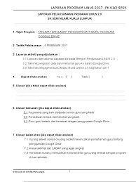 Dan silahkan mengirim data ppdb tersebut melalui sms ke bu sarifahni. Laporan Ladap Pengisian Data Guru Linus 2017 Docx