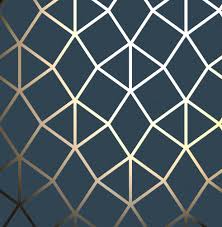 Navy blue and gold wallpaper brocatello fabric navy blue 534x721. Fine Decor Wallpaper Platinum Geo Trellis Navy Gold Fd42560 Wonderwall By Nobletts