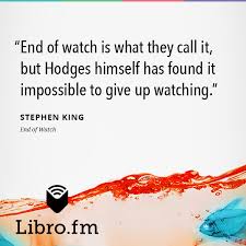 End of watch is a 2012 american action thriller drama film written and directed by david ayer. Libro Fm End Of Watch Featured Audiobook