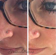 Nose Piercing Retainer Nose Piercing Retainer With Piercing With Retainer Piercing Retainers Nose Piercing Stud Nose Piercing