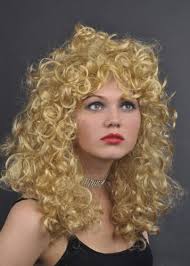 Unfortunately, attaining true platinum blonde hair is also a long, difficult process, and you will need all the help you can get. Amazon Com Ladies 80s Big Blonde Curly Attractive Wig Beauty