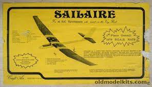 Nationals and also at the north south challenge in 1976. Craft Air Sailaire 150 Inch 12 5 Foot Wingspan Rc Glider