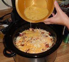 Overnight Egg Brunch Casserole Recipe Crockpot Breakfast Recipes Crockpot Breakfast Casserole