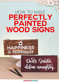 I show how to transfer a design to a surface and how t. How To Use Vinyl Stencils To Paint Wood Signs Perfectly Jennifer Maker