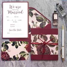 Check spelling or type a new query. 40 Pcs Burgundy Maroon Floral Wedding Invitations Wedding Shop World