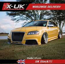 Rs3 Style Front Bumper Upgrade For Audi A3 S3 8p 2009 2012
