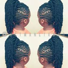 Kids Braided Mohawk Kids Braids Mohawks Marley Twists Havana Twists Feed In Cornrows Ghana Cornrows Top Hairstyles Cornrow Hairstyles Hair Styles