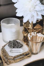 Easy Ways To Decorate With Crystals Sarah Grace At Home Table Decor Living Room Coffe Table Decor Decorating Coffee Tables