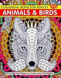 Download Colouring Book For Adults Animals Birds Tweenkidz